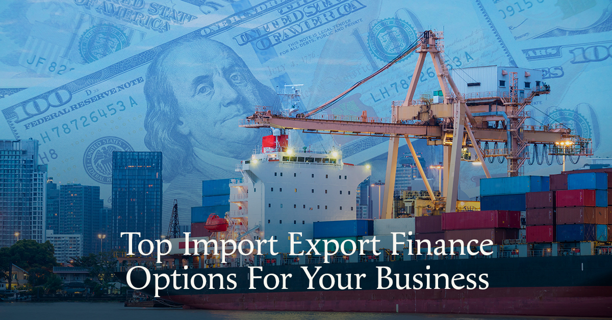 Import export finance